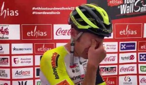 Tour de Wallonie 2022 - Jan Bakelandts, en larmes : "J'ai subi tellement de pression, oh que cela fait du bien cette victoire !"