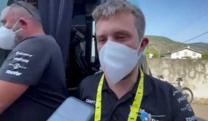 Tour de France 2022 - Matthew Winston, le DS du Team DSM et de Romain Bardet