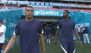 Euro-2020: Les Bleus s'entrainent avant un match brûlant en Hongrie