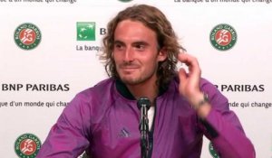 Roland-Garros 2021 - When Stefanos Tsitsipas waits for questions to be asked ... !