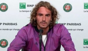 Roland-Garros 2021 - Stefanos Tsitsipas : "Wow, I don't know what Roger Federer withdrawing... I'm surprised"