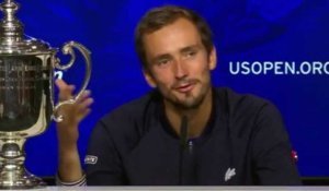 US Open 2021 - Daniil Medvedev : "Si on parle de moi.... j'ai fait mon boulot ! Je suis triste pour lui mais content pour moi !"