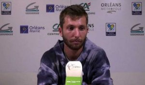 ATP - Open d'Orléans 2021 - Corentin Moutet : "Je pense qu'il y a beaucoup de joueurs qui souffrent physiquement cette année"