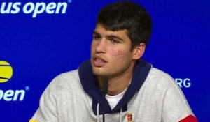 US Open 2021 - Carlos Alcaraz : "I have no deception on myself to have to retire in the quarterfinals. It has been a great tournament for me"