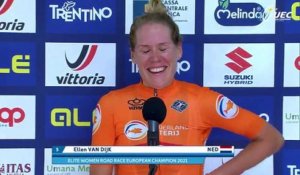 Championnat d'Europe  2021 - Women Elite Road Race - Ellen Van Dijk : "I didn't think for a second that I could win"