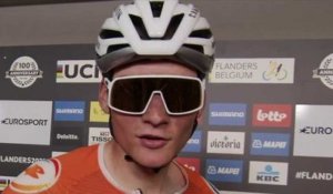 Championnat du monde sur route 2021 - Mathieu van der Poel : "Julian Alaphilippe was too strong .... I will be at Paris-Roubaix on Sunday"