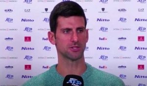 ATP - Nitto ATP Finals 2021 - Novak Djokovic on vaccination : "We should have the freedom to choose, to decide what we want to do"