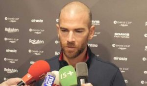 Coupe Davis 2022 - Adrian Mannarino : "Jouer avec les potes au bord du court, c'est toujours incroyable !"