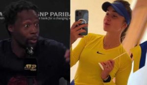 ATP - Indian Wells 2022 - Gaël Monfils a battu le Russe Daniil Medvedev : "Je ne suis pas trop dans la politique, je suis un mari qui soutient ma femme !"