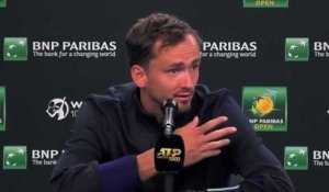 ATP - Indian Wells 2022 - Daniil Medvedev : "I follow the rules. Right now we can play with a neutral banner. I want to play my sport while I can"