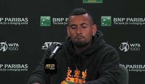 ATP - Indian Wells 2022 - Nick Kyrgios : "I'm going to play Roland-Garros this year... No, I'm kidding !"