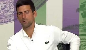 Wimbledon 2022 - Novak Djokovic : "I think I'm playing better and better as the tournament progresses"