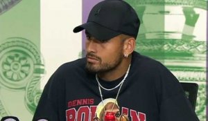 Wimbledon 2022 - Nick Kyrgios : "Other than fighting with the chair umpire, I didn't do anything disrespectful against Stefanos Tsitsipas"