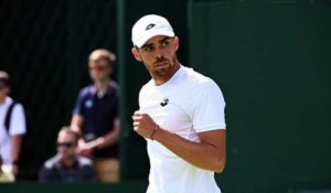 Wimbledon 2022 - Benjamin Bonzi : "Si t'as le nez qui coule... est-ce qu'à chaque fois c'est le Covid ?"