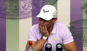 Wimbledon 2022 - Rafael Nadal : "Every day is a test, victory is the most important"