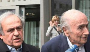 Foot: Platini et Blatter de nouveau acquittés en appel en Suisse
