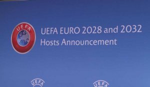 Foot: Royaume-Uni/Irlande et Italie/Turquie décrochent les Euros 2028 et 2032