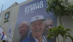 Football: le Brésil fait ses adieux à la légende Zagallo