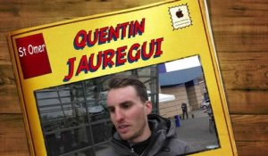 Championnats de France 2017 - Quentin Jauregui lors de la présentation des France à Arques
