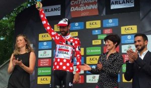Critérium du Dauphiné 2017 - Thomas De Gendt "confiant" et toujours en jaune et en rouge avant la 3e étape mardi