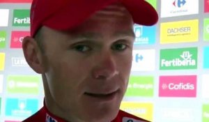 La Vuelta 2017 - Chris Froome : "Lâcher Vincenzo Nibali ? Ça fait du bien"