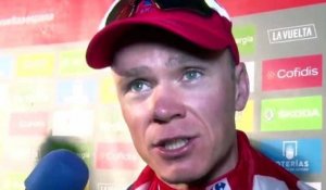 La Vuelta 2017 - Chris Froome : "Je vais savourer ce doublé Tour de France - Tour d'Espagne"