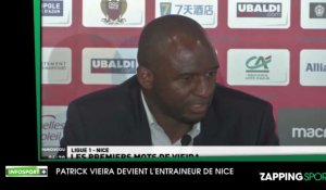 Zap sport - 12 juin - Patrick Vieira nouvel entraîneur de Nice