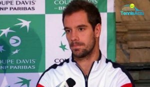 Coupe Davis 2018 #FRANED - Richard Gasquet : "Tsonga et Pouille sont déçus de ne pas jouer ! Moi, je suis prêt"