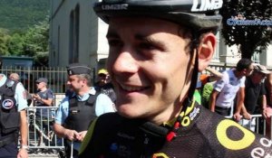 Tour de France 2018 - Thomas Boudat et la tête à l'étape de Pau