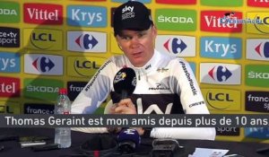 Tour de France 2018 - Chris Froome : "Geraint Thomas est mon ami depuis plus de 10 ans"