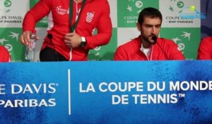 Coupe Davis 2018 - France-Croatie - Marin Cilic et Zeljko Krajan : "On y croyait et on l'a fait !"