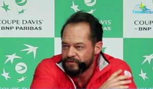 Coupe Davis 2018 - France-Croatie - Zeljko Krajan : "Je suis confiant, Noah n'a pas beaucoup d'options"