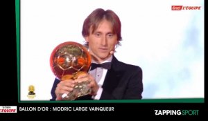 Zap sport du 4 décembre 2018 : Luka Modric remporte le Ballon d'Or