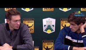 Rolex Paris Masters 2018 - Nicolas Mahut et Pierre-Hugues Herbert : "On se doit de ramener la Coupe pour ceux qui ne sont pas dans le groupe Coupe Davis"