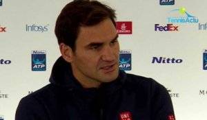 ATP - Nitto ATP Finals 2018 - Roger Federer : "Ce n'est pas à 37 ans que tu dois être le favori d'un tournoi..."