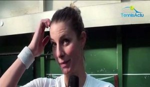 WTA - Mandy Minella : "Le fait d'être maman, ça donne une autre force en soi !"