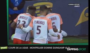 Zap Sport - 25 octobre - Montpellier domine Guingamp en Coupe de la Ligue (0-2)