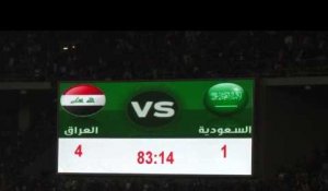 Match "historique" à Bassora, l'Irak bat l'Arabie 4-1