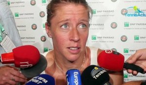 Roland-Garros 2018 - Pauline Parmentier : "Faut être à fond derrière Caroline Garcia"