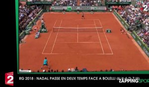 Zap Sport - 30 Mai - Nadal passe en deux temps face à Bolelli