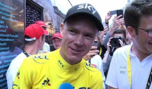 Cyclisme: Froome heureux après son 4ème succès au Tour de France