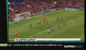 Zap Sport - 19 septembre - Le PSG n'a rien pu faire face à LIverpool (3-2)