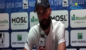 ATP - Metz - Benoit Paire la Coupe Davis en tête : "Physiquement, je suis en bout de piste"