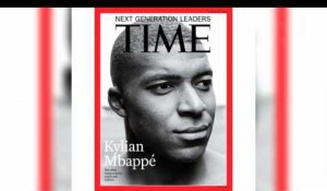 Mbappé en Une de l'édition internationale de Time magazine