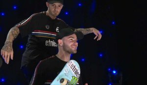 Skateboard: le Français Aurélien Giraud entre au musée Grévin avant les JO