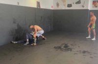 Tourcoing : le combattant de MMA Hasni Mohammadi à l'entraînement