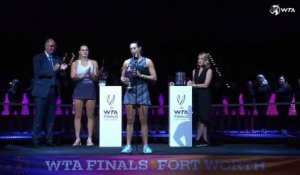 WTA Finals - Fort Worth 2022 - Caroline Garcia wins the Masters : "I think of all those I have met on my journey and who have helped me to become a better person and a better player"