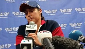 Billie Jean King Cup 2022 - Caroline Garcia : "Maintenant, il va falloir se reposer, se poser et réfléchir quelle direction je veux prendre"