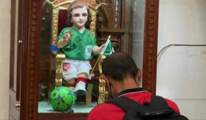 Mondial: des Mexicains prient l'Enfant des Miracles pour une victoire au Qatar