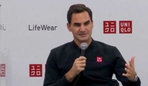 ATP - Japon 2022 - Roger Federer on exhibition for Uniqlo in Tokyo, Japan : "Players are not machines, we are human beings after all"
